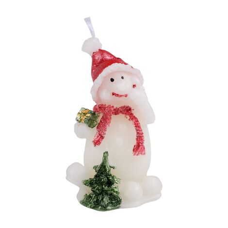 Snowman Candle Number 1 Design - 2