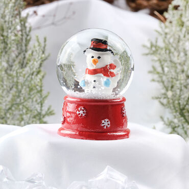 Snowman Snow Globe - Myros