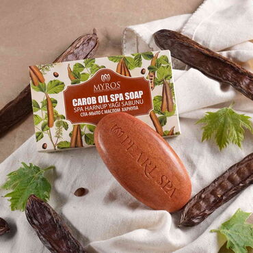 Spa Carob Oil Soap 90 Gr - Thumbnail