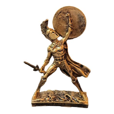 Spartan with Shield Polyester Trinket - 1