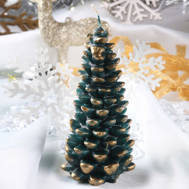 Special Cone Shaped Tree Candle - 1