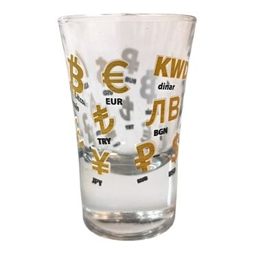 Special Message Themed Custom Printed Shot Glass 45x70 mm - Thumbnail