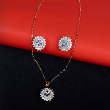 Steel Necklace Set - 1