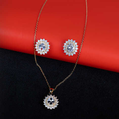 Steel Necklace Set - 1