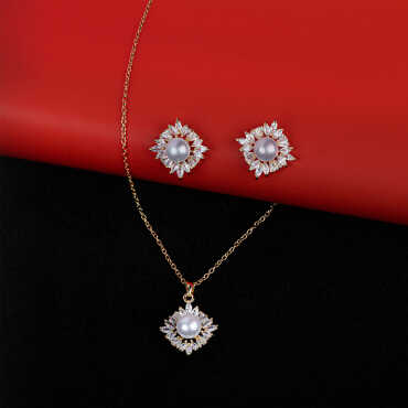 Steel Necklace Set - 5