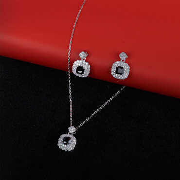 Steel Necklace Set - 8
