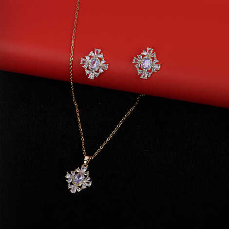 Steel Necklace Set - 9