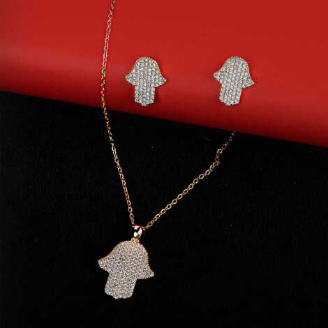 Steel Necklace Set - 10