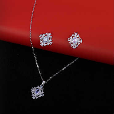 Steel Necklace Set - 12