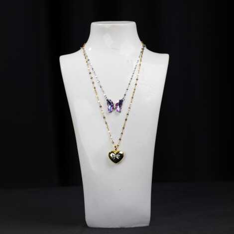 Steel Women's Necklace - 4