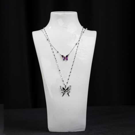 Steel Women's Necklace - 5