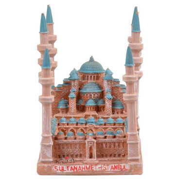 Sultan Ahmed Themed Polyester Brown Figurine - Thumbnail