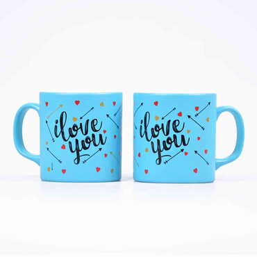 Myros - Sweetheart Themed Ceramic Custom Printed Mug