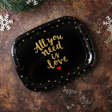 Myros - Sweetheart Themed Custom Printed Metal Tin Tray