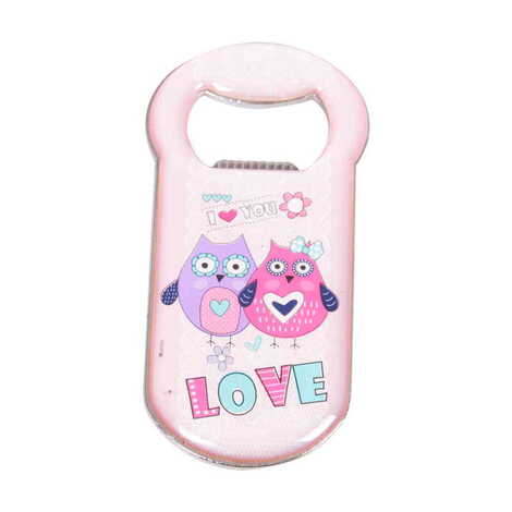 Sweetheart Themed Customizable Metal Magnetic Bottle Opener 90x45 mm - 1