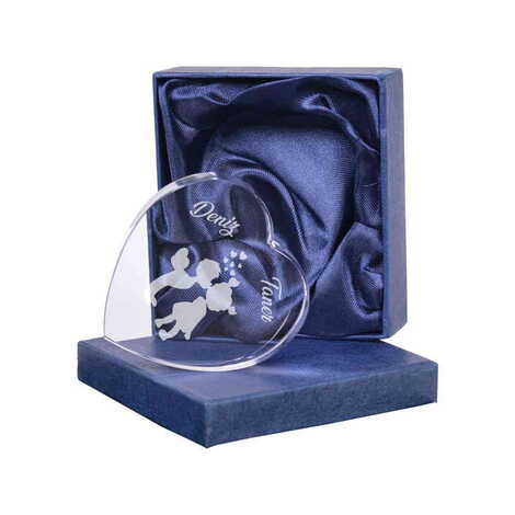 Sweetheart Themed Name Personalised Plexy Heart Shaped Desktop Decor - 2