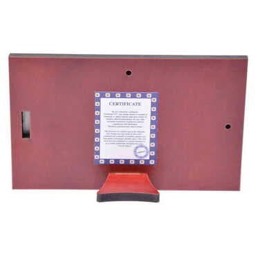 Belek Themed Silver Plated Desktop Decor Mahogany 78X125 Mm - Standart - 4