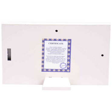 Pamukkale Themed Silver Plated Desktop Decor White 78X125 Mm - Standart - 3