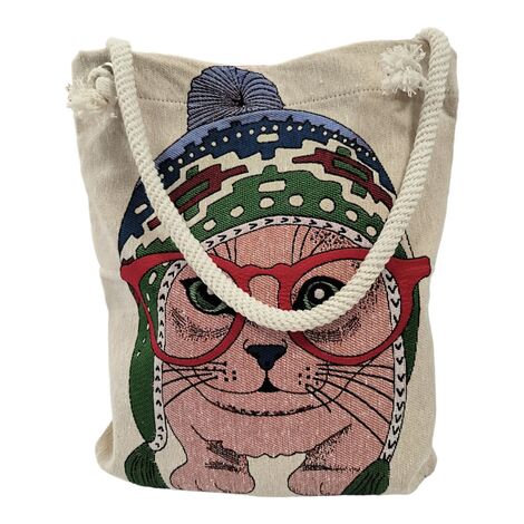 Tapestry Beach Bag 40X32 Cm