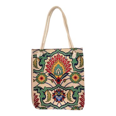 Tapestry Beach Bag 40X32 Cm - Thumbnail