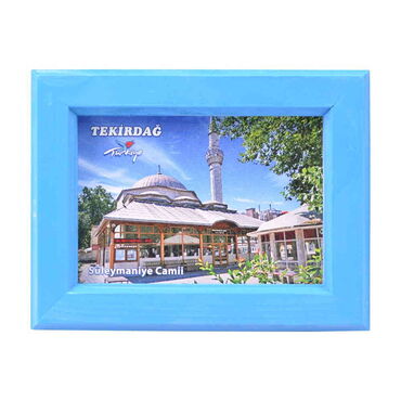 Myros - Tekirdağ Temalı Ahşap Küçük Boy Çerçeve 120x150 mm