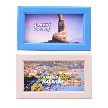 Tekirdag Themed Medium Wooden Printed Frame 130x205 mm - 3