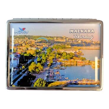 Toptan Tekirdağ Temalı Myros Büyük Si̇gara Tabakasi 103*80*11 Mm - 3