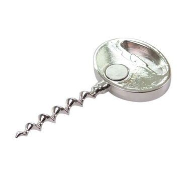 Tekirdag Themed Bottle Shaped Metal Wine Bottle Corkscrew Opener-Magnetic 115x25x25 mm - 2
