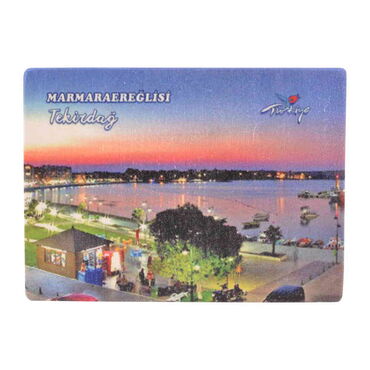 Toptan Tekirdağ Temalı Uv Baskılı Kontra Magnet 93x68 mm - 1