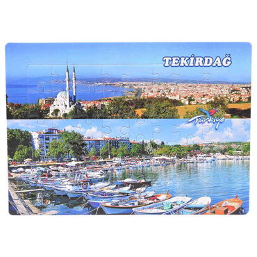 Tekirdag Themed Customised Paper Jigsaw Puzzle 130x180 mm - 7