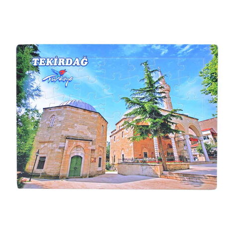 Toptan Tekirdağ Temalı Uv Baskılı Puzzle 190x270 mm