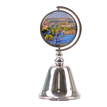 Myros - Tekirdag Themed Collectible Souvenir Metal Bell 44x90 mm