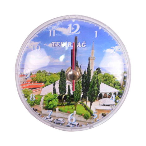 Tekirdag Themed Customised Fridge Magnet Clock