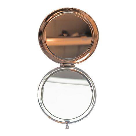 Tekirdag Themed Customised Metal Epoxy Travel Make Up Compact Mirror 70x11 mm