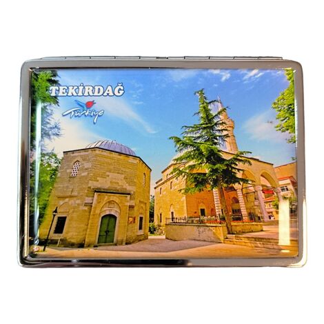 Tekirdag Themed Metal Cigarette Case 103x80x11 mm