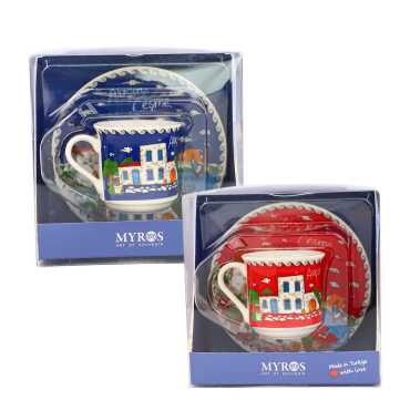 Single Porcelain Coffee Cup - 2