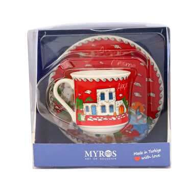 Single Porcelain Coffee Cup - 4