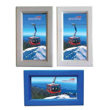 Cable Card Themed Medium Wooden Printed Frame 130x205 mm