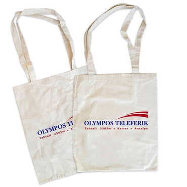 Cable Card Themed Customised One Colour Shopping Tote Bag 450x350 mm
