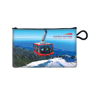 Toptan Teleferik Temalı Myros Cüzdan 100*150 Mm - Myros