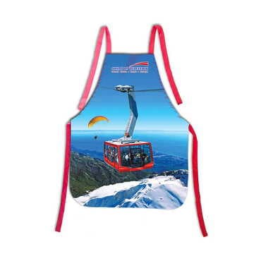 Cable Card Themed Customised Digital Printed Apron 600x800 mm