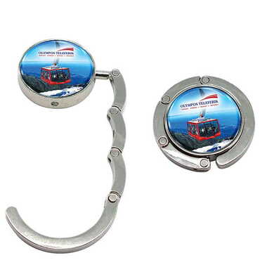 Myros - Teleferik Temalı Myros Metal Çanta Askısı 45 mm