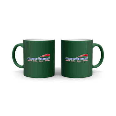 Cable Card Themed Customised Serigraphy Printed Ceramic Mug 82x90 mm - 8