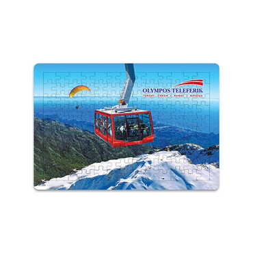 Myros - Toptan Teleferik Temalı Uv Baskılı Puzzle 270x400 mm