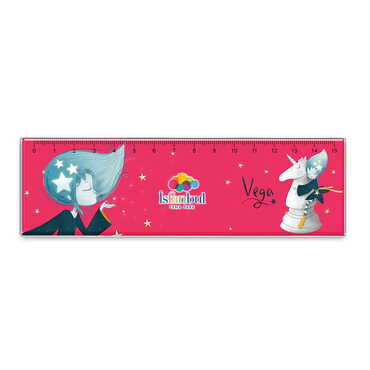 Toptan Tema Park Temalı Myros Cetvel Magnet 165x50 mm - Myros