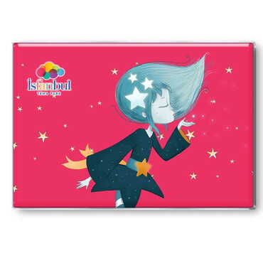 Toptan Tema Park Temalı Myros Dikdörtgen Magnet 80x55 mm - 1