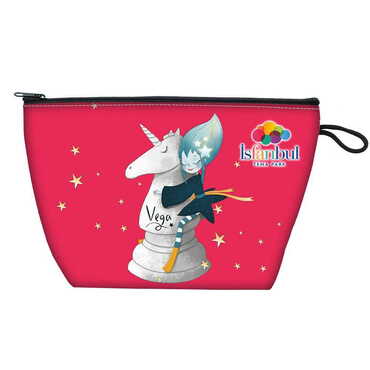 Toptan Tema Park Temalı Myros Küçük Körüklü Makyaj Çantası 145x220x70 mm - 3