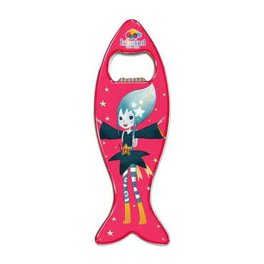 Myros - Tema Park Temalı Myros Metal Balık Açacak Magnet 120x43 mm