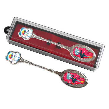 Myros - Tema Park Temalı Myros Metal Çay Hatıra Kaşık 25x130 mm