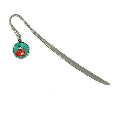 Theme Park Themed Metal Bookmark 25x140 mm